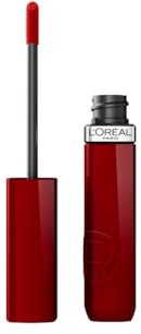 L'Oréal Paris Rossetto Liquido, Colore Intenso ed Effetto Laccato, Tenuta 16H, Resistente alle Sbavature, No Transfer, Con Squalano, Infaillible Laque Resistence, Tonalità: 520 Berry Bordeaux, 4,3 ml
