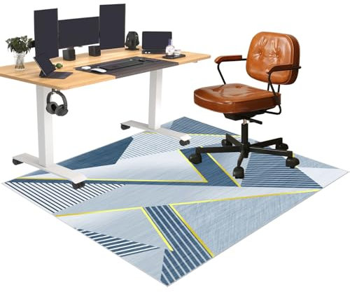 Tappetino protettivo per pavimenti in legno duro, per sedia da gioco, per pavimenti in moquette, per sedia da ufficio, pavimenti duri, per sedia a rotelle, per lavoro, casa, giochi, 70 x 100 cm