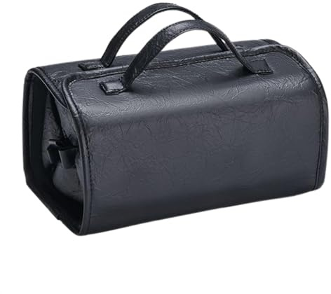 Schminktasche Reise - Kulturbeutel, Kosmetiktaschen Für Damen | Reisetasche Für Toilettenartikel Reise Kosmetiktasche Mit 4 Fächern | Kosmetiktasche, Schwarz, riferimento alla descrizione, Siehe