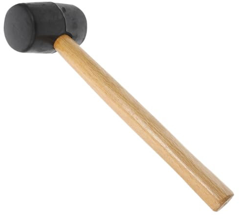 Angoily Martillo De Goma Para Instalación De Pisos Martillo Antideslizante De Goma Para Instalación De Azulejos Herramienta De Martillado Para Trabajos De Bricolaje Interiores