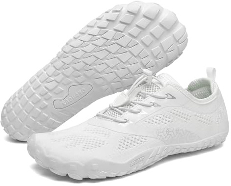 SAGUARO Knit Barfußschuhe rutschfest Barfuss Schuhe Damen Herren Mit Zero-Drop Solhe Gr.36-48
