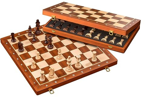 Philos 2611 - De Luxe Schachkassette, Feld 50 mm