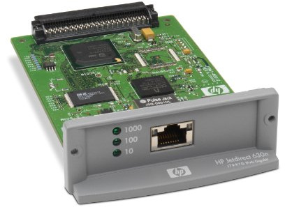 HP JetDirect 630n Gigabit Ethernet Print Server - Print server - EIO - EN, Fast EN, Gigabit EN - 10Base-T, 1000Base-TX, 100Base-TX