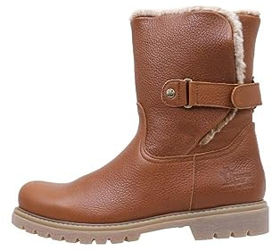 Panama Jack Felia B8 - Botas Antideslizantes de cuero mujer, color marrón(Cuero / Bark), talla 38
