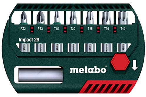 Metabo Bit-Box Impact 8-teilig, 29 mm, 628849000