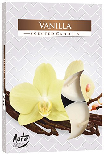 Bispol Duftkerzen Vanille, 6 Stück