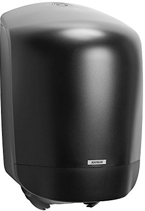 Katrin 92124 Inclusive Centerfeed Papierhandtuchspender, Mittel, Schwarz