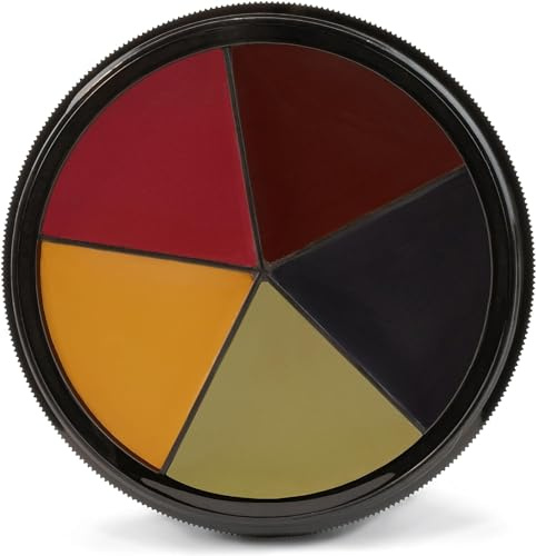 Mehron Makeup PRO FX Bruise Wheel | 5 Color Wheel for Special Effects & Movies | Bruise Makeup Kit | SFX Paint | Halloween Special Effects