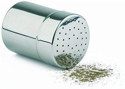 APS multiusos Giesser / - salero Diámetro 5,5 cm, altura 7,5 cm de diámetro 1 mm agujeros de recipientes de acero inoxidable, espolvoreador fino