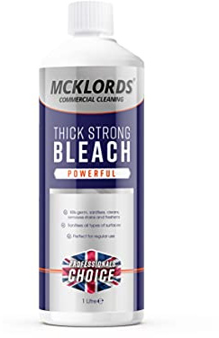 McKLords Thick Strong Bleach, 1 Litre