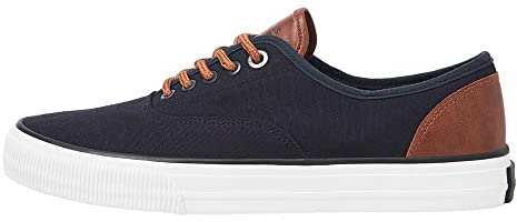 JACK & JONES JFWCURTIS Casual Canvas Noos - Scarpe da Ginnastica, Navy Blazer,