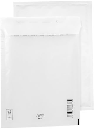 Bantex 400123017 Bubbelkuvert, Vit, 27.5 x 24 x 0.1 cm
