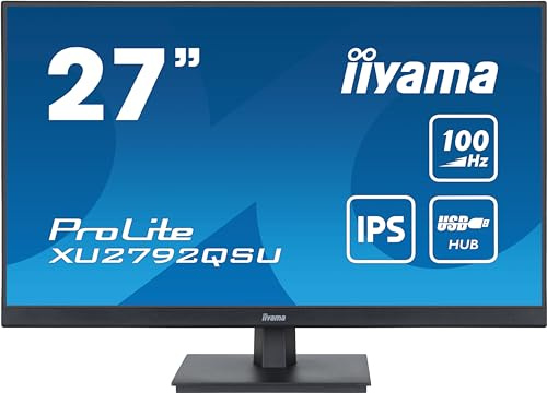 iiyama XU2792QSU-B6-27,IPS,2560x1440/100Hz,1H1DP