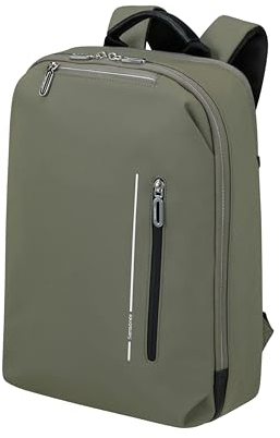 Samsoniten curso - mochila para computadora portátil 14.1 pulgadas, 37.5 cm, 14.5 L, verde (verde oliva)