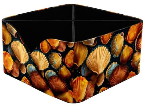 Gold Cameo Shell Stifthalter, 4 Steckplätze, Make-up-Pinsel-Organizer, große Schreibtisch-Aufbewahrung, Schreibwaren, niedlicher Schreibtisch-Stift für Büro, Schule, Frauen und Kinder