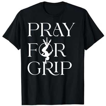 Pray for Grip, Lustiger Aerialist, Fly High Aerial Hoop Lyra T-Shirt