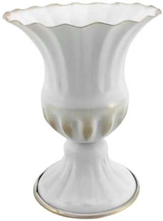 CANIGHT Blumenvase Aus Metall Im Vintage-Stil Großer Dekorativer Topf Aus Eisen Für Gewaschene Tafelaufsätze Für Hochzeitsfeiern