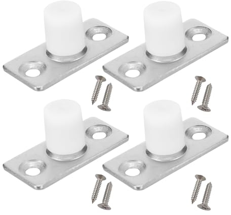 Rotella di guida in nylon per porta scorrevole da fienile: staffa a rullo per guida a pavimento per ferramenta per mobili, per porte mobili, porte scorrevoli in vetro e porte in alluminio