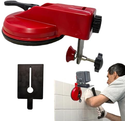 Ceramic Tile Tightening Tools - Suction Cup Marble Levelling Splicer - Floor Leveller Self-Leveling Compound - Tile Vibration Levelling Machine for Wall Tile Installation and Renovation