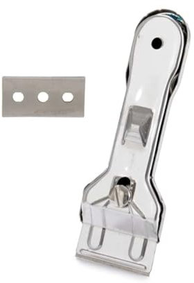 PARENCE.- Raschietto multiuso in vetroceramica - Raschietto per vetro e piastrelle con manico