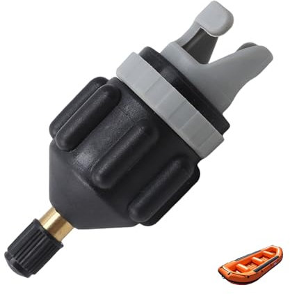 SUP Adapter für Kompressor,Herbst Kajak Zubehör,SUP Pumpe Adapter für Schlauchboot,Ventiladapter,Luftventiladapter,Passend Stand up Paddling Board,Inflatable Paddle Boards,Kajak,Elektrische Luftpumpe