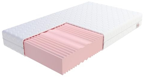 FDM Matratze 200x200 cm Härtegrad H3 H4 Höhe 24 cm Kaltschaummatratze Doppelseitige Rollmatratze HR-Schaum 7 Komfortzonen mit Hypoallergenem Waschbarem Premium-Bezug Oeko-Tex Comfort Duo MAX Plus