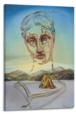KANGZENG Póster artístico de Salvador Dalí (nacimiento de una divinidad), pintura sobre lienzo, arte de pared, rollo impreso, sala de estar, paredes, decoración del hogar, 40 x 60 cm