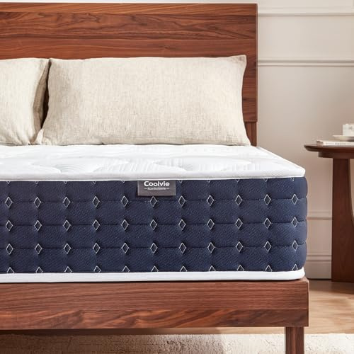 Coolvie Madrass 160 x 200 cm, ortopedisk 7-zoner, fjädermadrass med fjäderkärna H 3, höjd 20 cm, madrasser med gel-minnesskum för sidosovare och ryggsovare, Öko-Tex certifierad