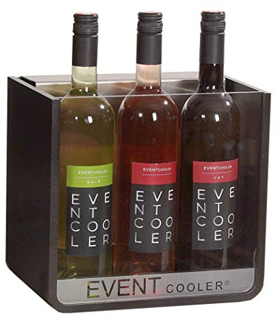 EVENT-COOLER Vario 03 NO Ice, stromloser Weinkhler, Flaschenkhler - schwarz