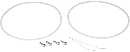 LUTH Premium Profi Parts Pumpentopfdichtung Pumpentopf kompatibel mit Bosch Siemens 12005744 12026667 für Spülmaschine Ø182mm Reparatursatz bei Fehler E15
