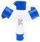 POFET Enchufe Industrial Multifuncional 16 Amp 3P IP44 380V Divisor de Conexión de Red de 3 Vías-Azul