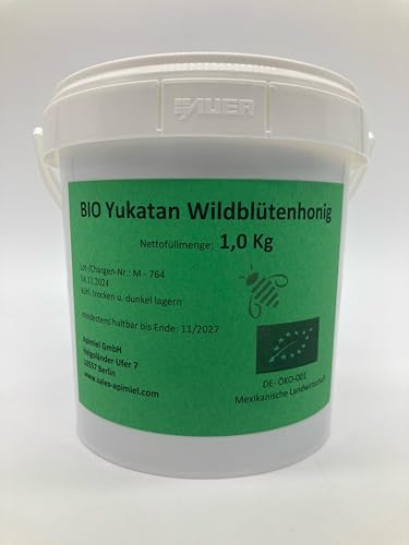 Miel de fleurs sauvages bio Yukatan - 1 kg