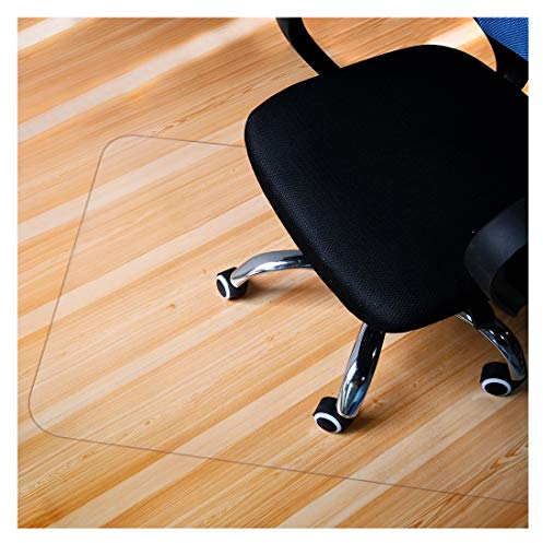 GIOVARA Clear Chair Mat for Hard Floors, 90x120cm (3'x4'), Rectangular, High Impact Strength, Non-Slip, Non-Recycling Material