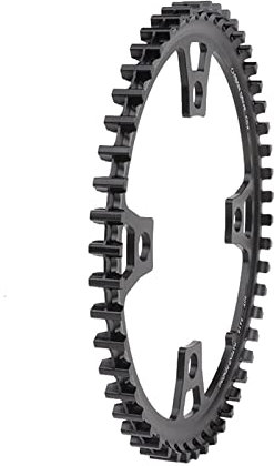 Keilriemen Fahrrad Kettenräder Kohlefaser Zahnriemen Riemenscheibe Keilriemen Für CDX Fahrrad Gummi Antriebsriemen 11MM Center Track Kettenrad Zahnriemen (Farbe : CT11424AA)