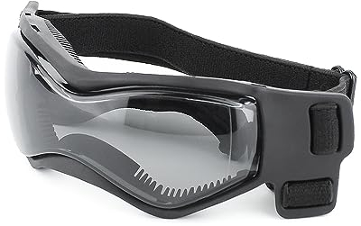 Sonnenbrille für Haustiere – UV-Schutz, verstellbares elastisches Kopfband (klein)