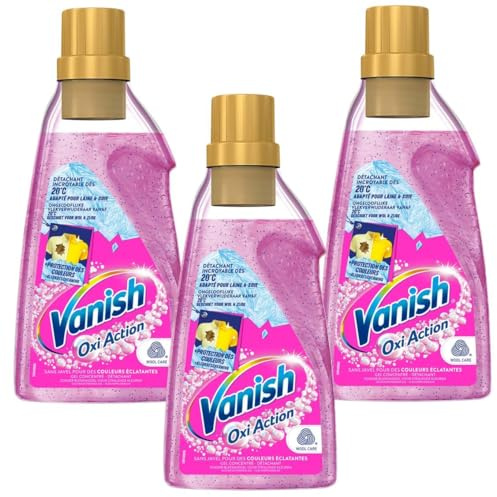 Vanish Oxi Action Fleckenentfernergel, 3 x 1,5 l