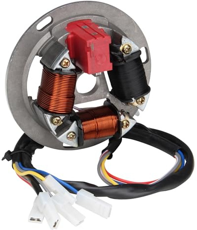 Citomerx Grundplatte Zündung Elektronik Lichtmaschine Stator 12V 42W | Kompatibel mit Simson S51 S70 SR50 KR51 Schwalbe