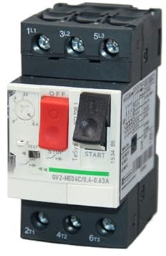 KMGUZRRWD 1 pièces GV2ME04C 0.4-0.63A for électrique GV2ME04C 0.4-0.63A Moteur Protecteur Moteur disjoncteur