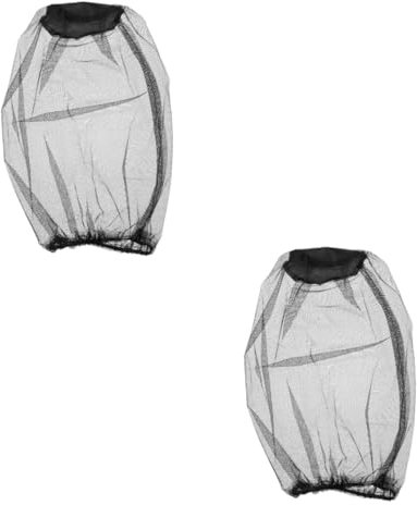 BESPORTBLE 2 Ensembles Chapeau De Moustique Moustiquaire Chapeau Pliable Chapeaux D'apiculteur Vêtements À L'épreuve des Moustiques Filets Filet Anti-Insectes Portable Engrener 4 Pièces * 2