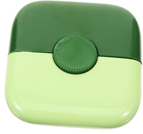 VILLFUL Tondeuse Manuelle Coupe-bordures à Bout Fendu pour Femmes et Filles, Peigne Coupe-franges en Plastique Vert, Simple et Délicate, pour Voyage et Usage Extérieur