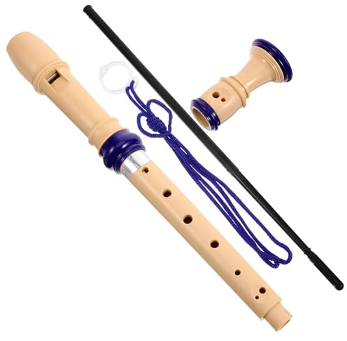 Blockflöjt 8 Håls Sopranblockflöjt För Nybörjare Musikinstrument Flöjt Med Exakt Tonhöjd Vacker Ton