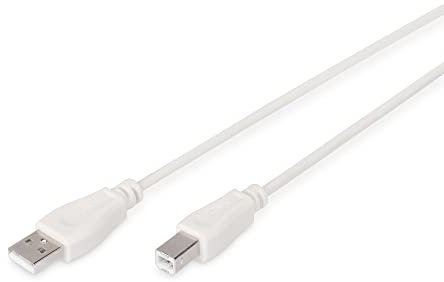 ASSMANN ELECTRONIC AK-300102-030-E CABLE USB 3 M 2.0 USB A USB B BEIGE