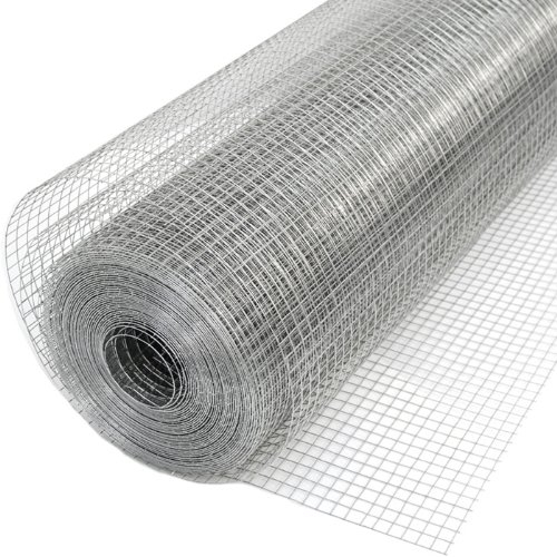 Niederberg Metall 20m x 100cm Volierendraht - Verzinkt 12x12mm - Maschendrahtzaun Kaninchendraht