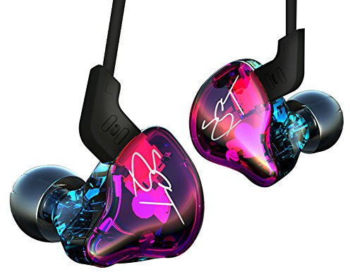 KZ ZST Dynamic Hybrid Dual Driver In Ear Earphones (With Microphone Colorful)