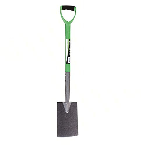 Garden Mile 94cm Border Spade With Long Handle Heavy Duty Edging Spade Lawn Edger Carbon Steel Border Edging Garden Tools For Gardening Lightweight Ideal Garden Spade For Pathway Driveway Flowerbed