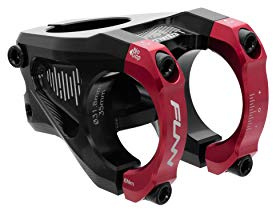 Funn Equalizer Vorbau, CNC-gefräst, Drop/Rise 10mm, Klemme 31.8mm | 6061 Alu, wendbar montierbar, breite Lenkerauflage, für Enduro, Trail, XC, Downhill und BMX