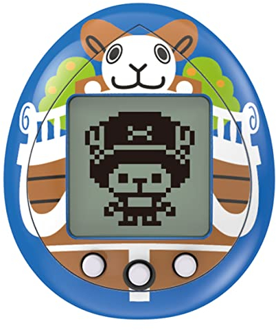 TAMAGOTCHI Bandai Nano Choppertchi Going Merry Version | 4cm Mini Featuring Chopper From The One Piece Manga And Anime | This Anime Keychain Virtual Pet Is A Great Piece Of One Piece Merch (NT81149)
