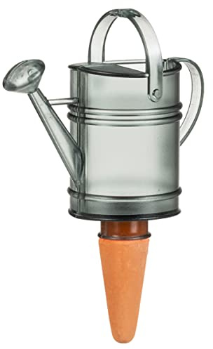 Scheurich Nelly S Réservoir d'eau en Plastique Nelly M, Gris, 12,7 cm de Large, 6,8 cm de Profondeur, 20 cm de Haut, 0,2 l de vol.