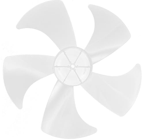 OSALADI Ventilatorblätter Geräuscharme Ersatzblätter Für Standventilatoren Hochwertige Transparente Kunststoffblätter Für Einfache Montage Und Reinigung Für Renovierung Defekter