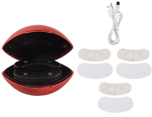 lehua Mini Dispositivo di Bellezza per Gli Occhi, Massaggiatore Oculare EMS A Micro-Corrente, Anti Invecchiamento, Rimuovi Rughe e Occhiaie, Plastica, Trattamento Termico.